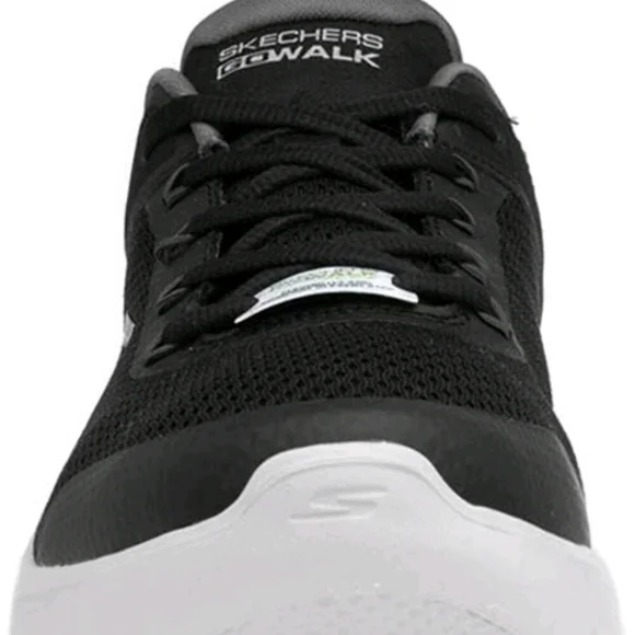 Skechers Men's Go Walk Flex-Independent Sneaker, Black/Grey - Picture 3 of 9